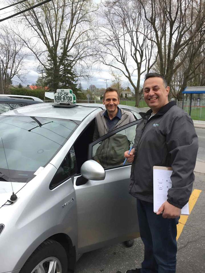 Réservation de taxi Laval